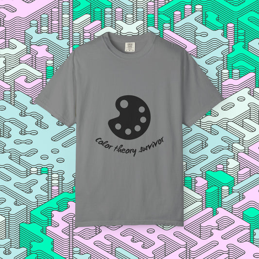 Color Theory Survivor Graphic Tee