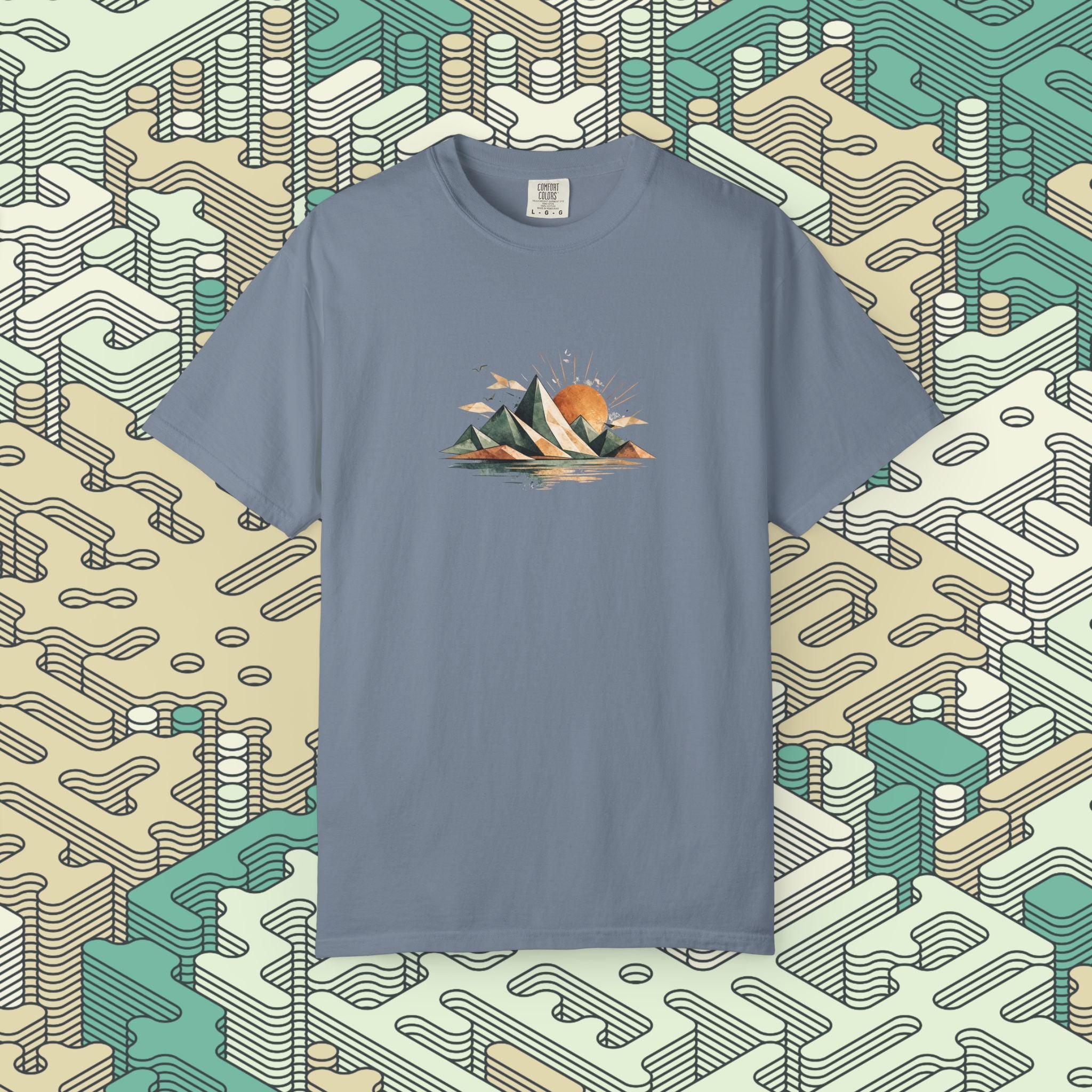 Origami Sunset T-Shirt