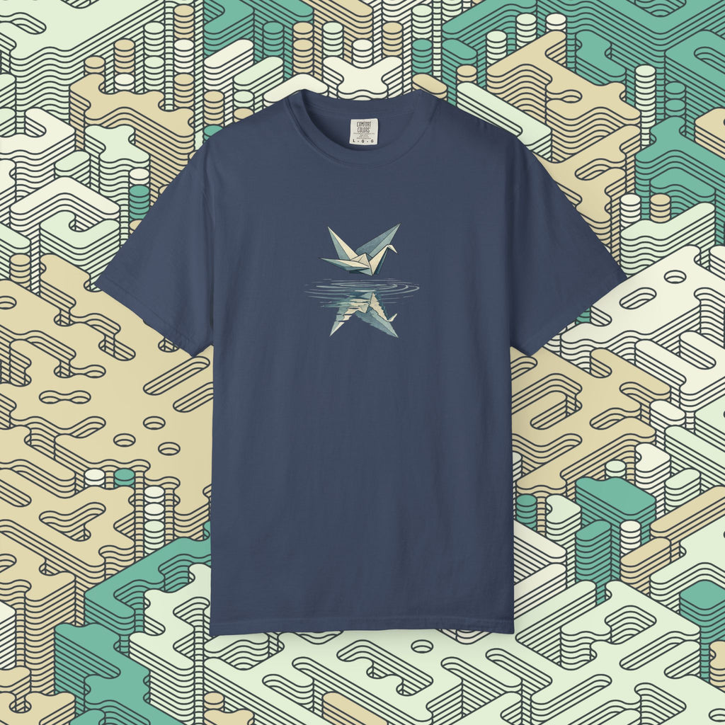 Swan Origami T-Shirt