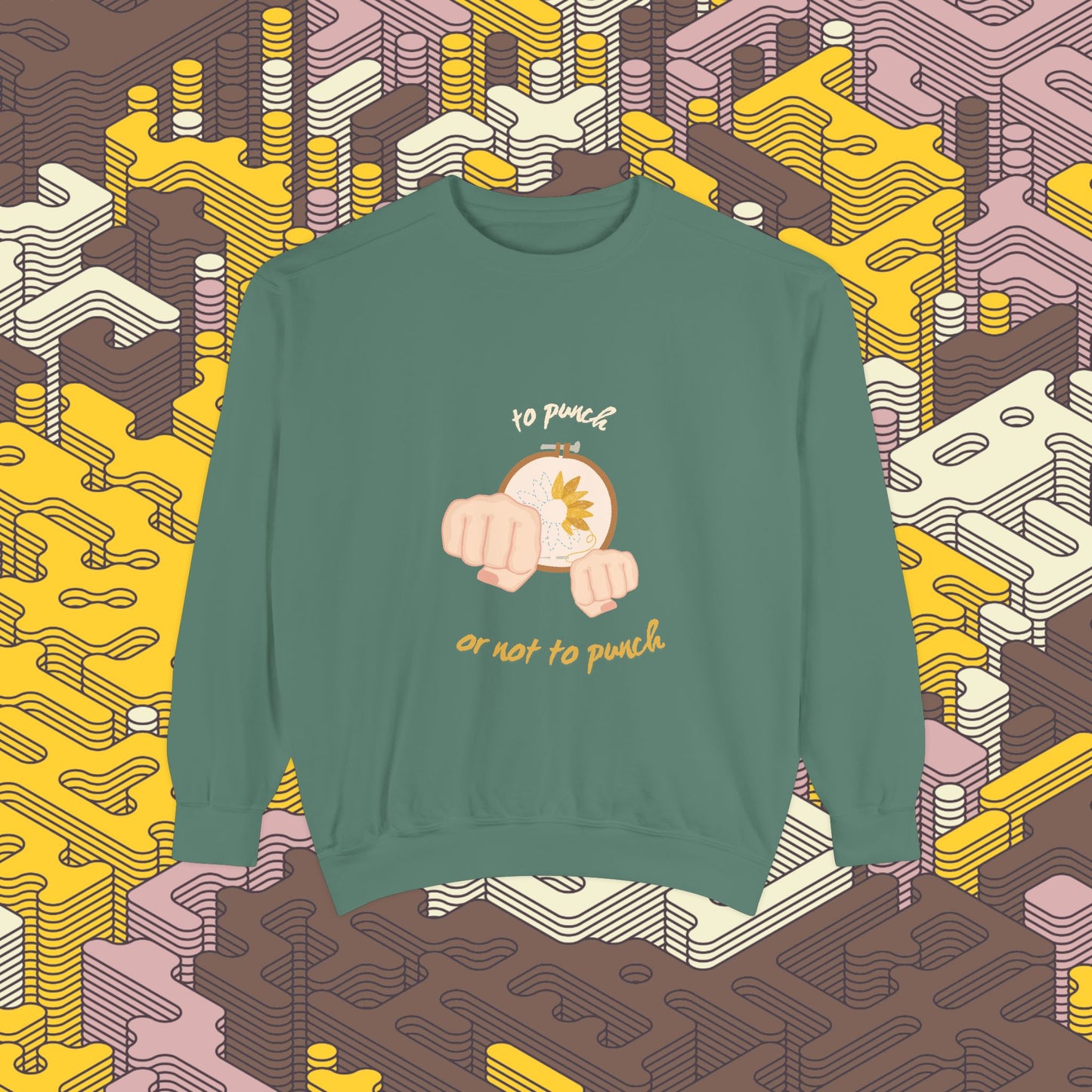 To Punch or Not to Punch Sweatshirt