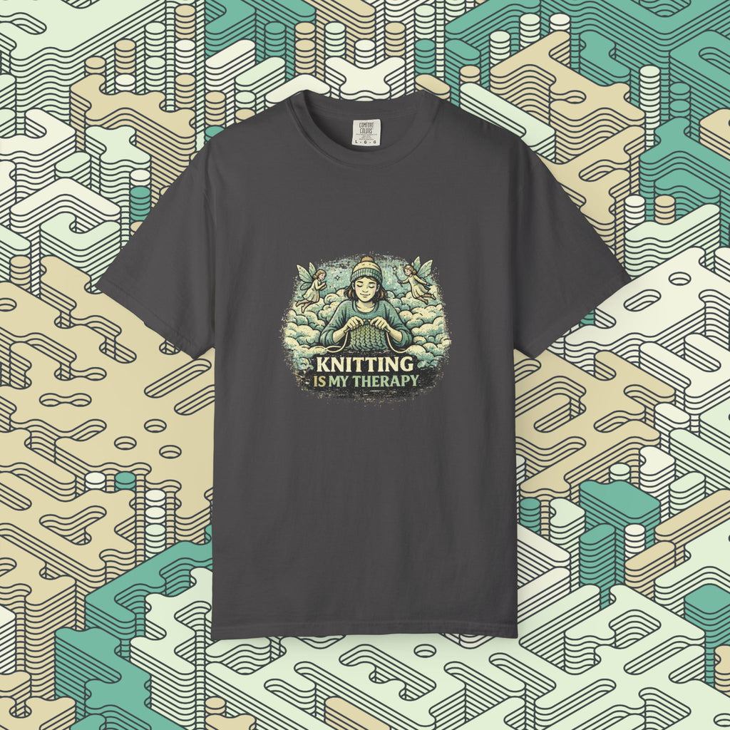 Knitting Is My Therapy T-Shirt