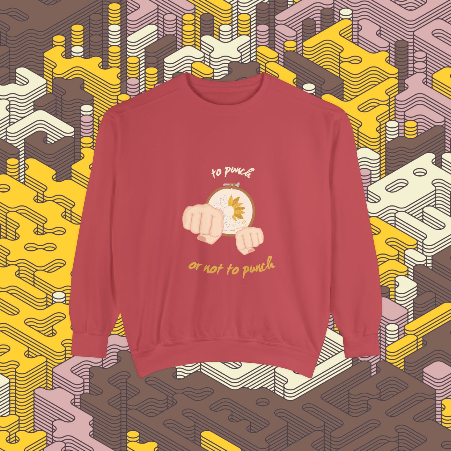 To Punch or Not to Punch Sweatshirt