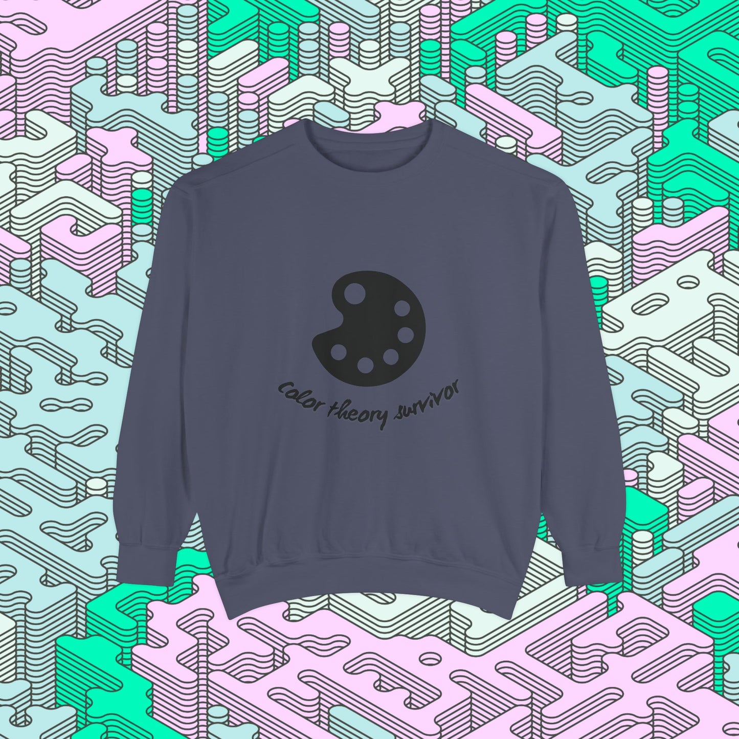 Color Theory Survivor Sweatshirt