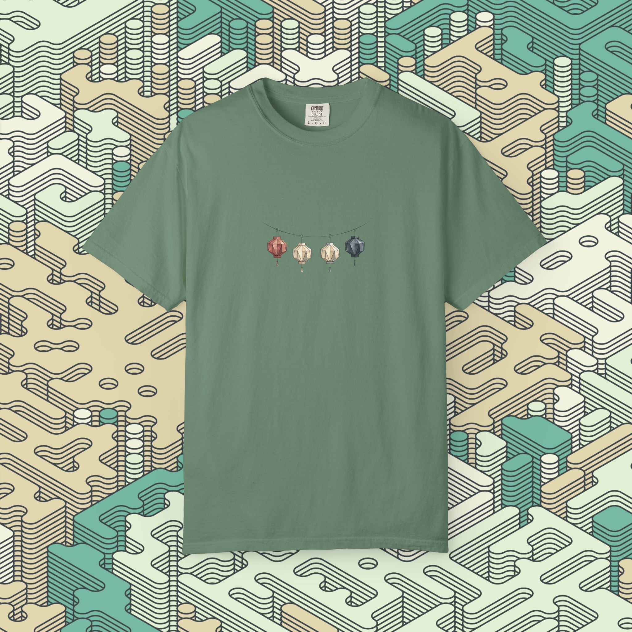 Origami Lanterns T-Shirt