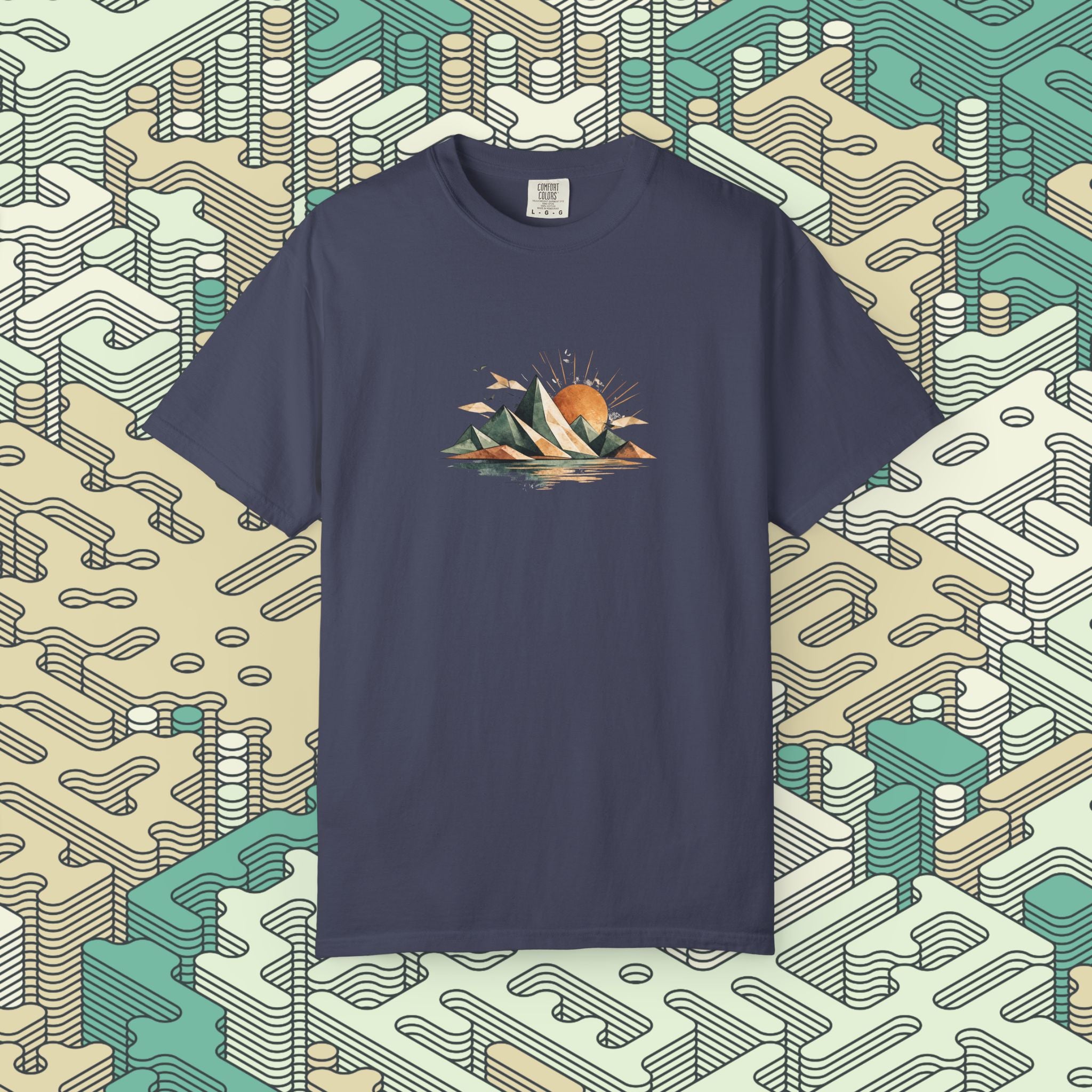 Origami Sunset T-Shirt