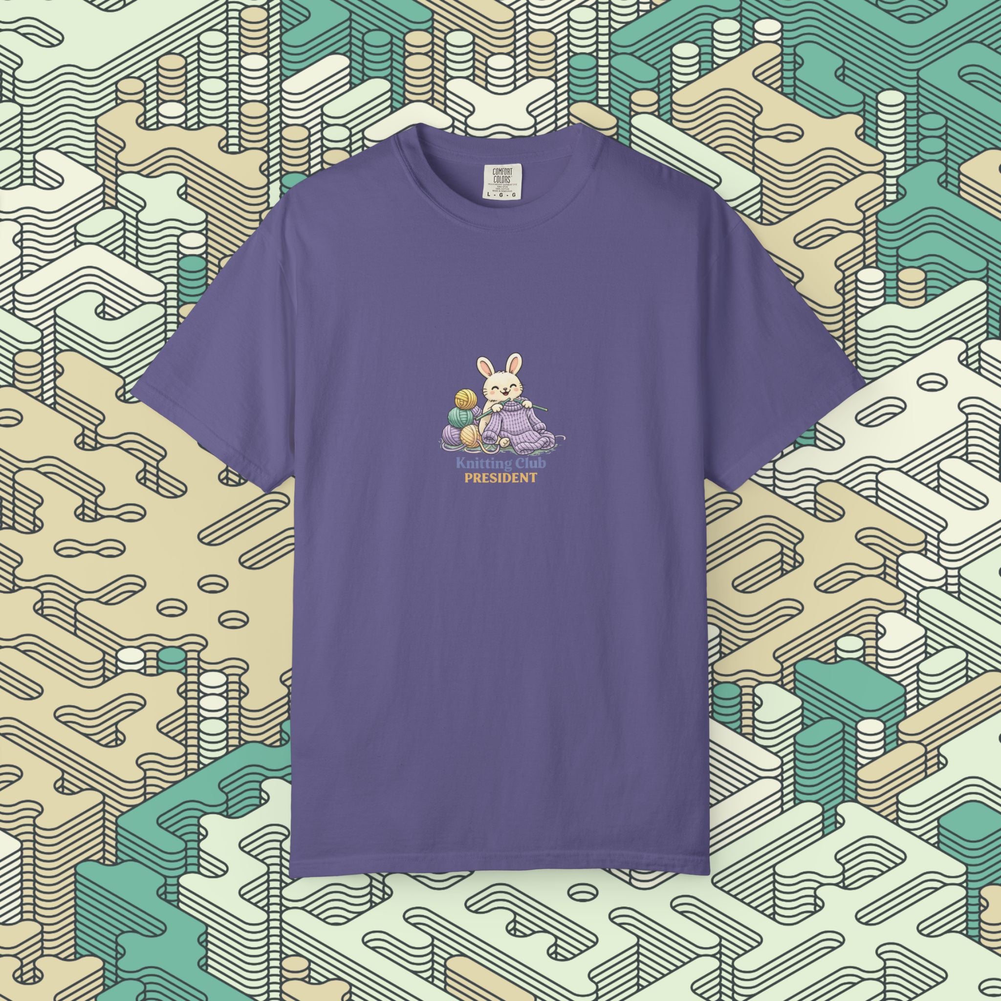 Knitting Club President T-Shirt