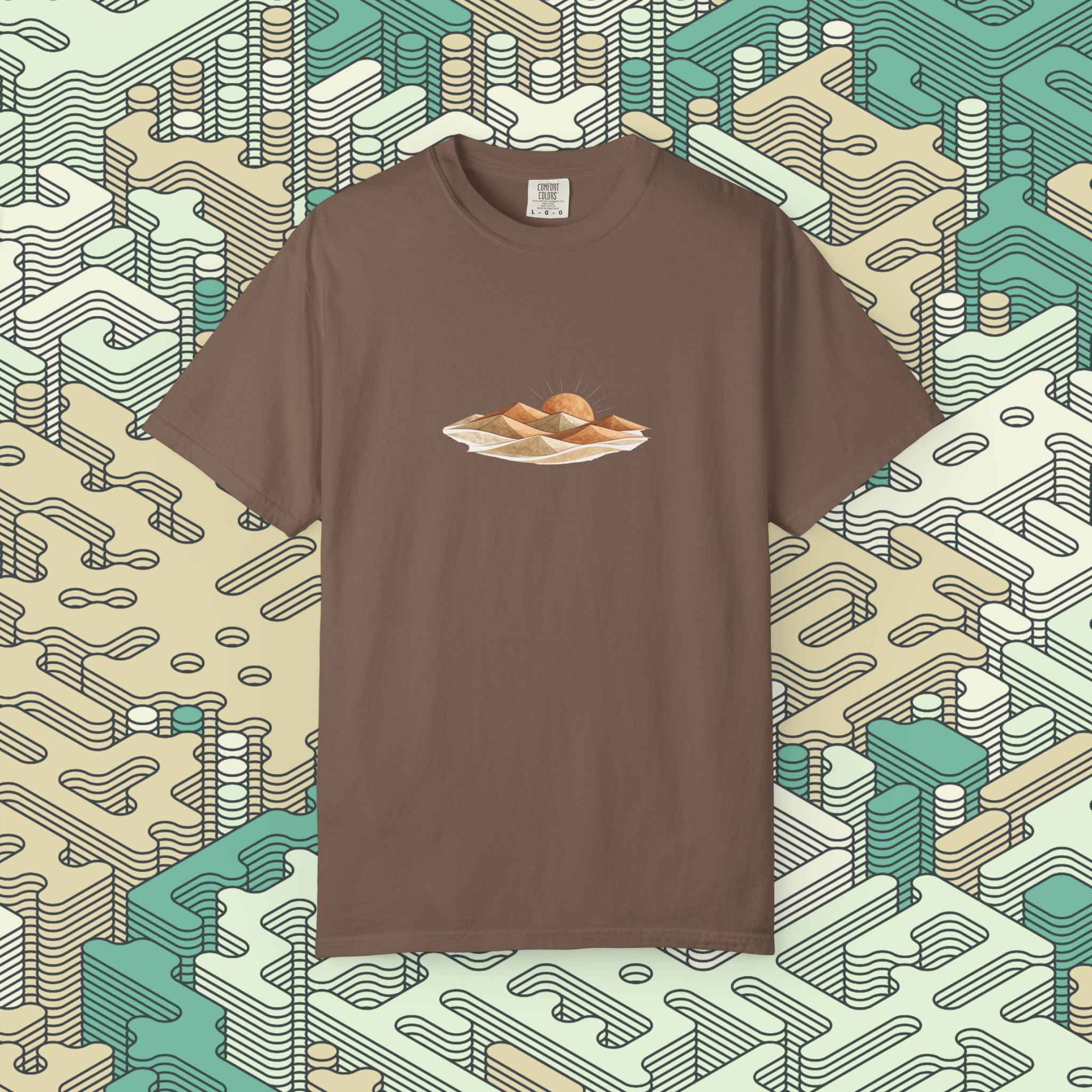 Sandy Dunes Origami T-Shirt