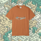 Boats Over Water Origami T-Shirt