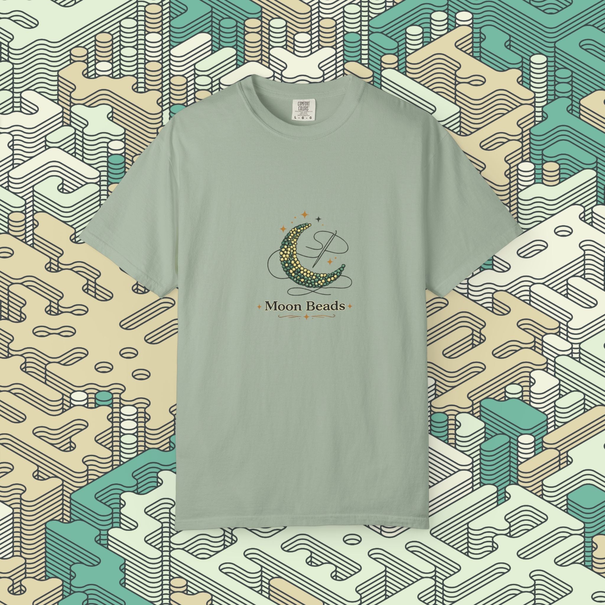 Moon Beads Crescent Moon T-Shirt