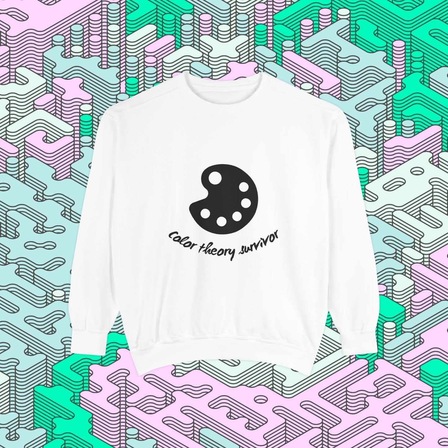 Color Theory Survivor Sweatshirt