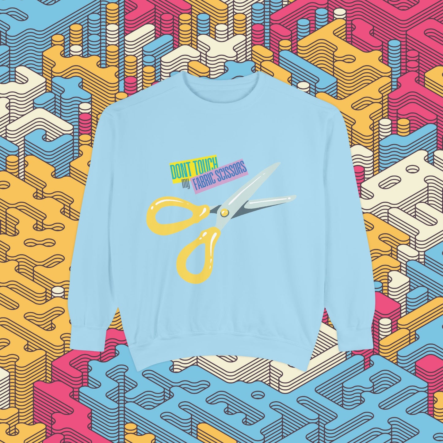 Fabric Scissors Sweatshirt