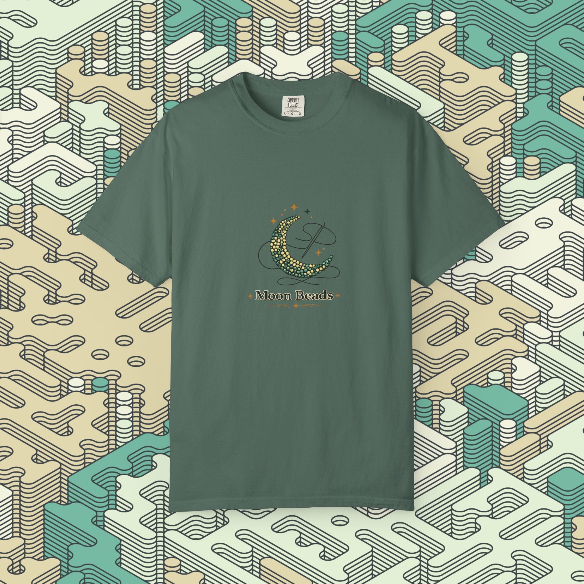Moon Beads Crescent Moon T-Shirt