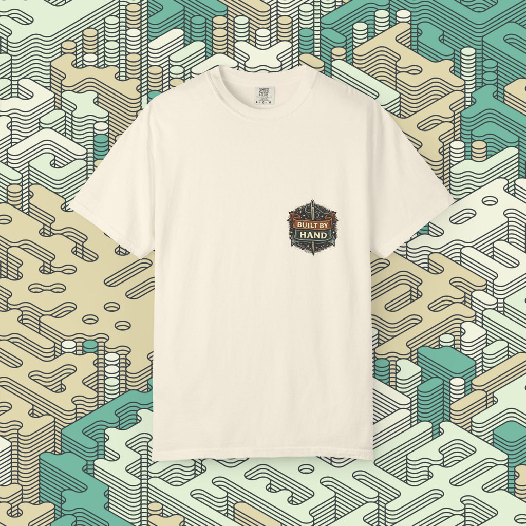 Built By Hand Badge T-Shirt