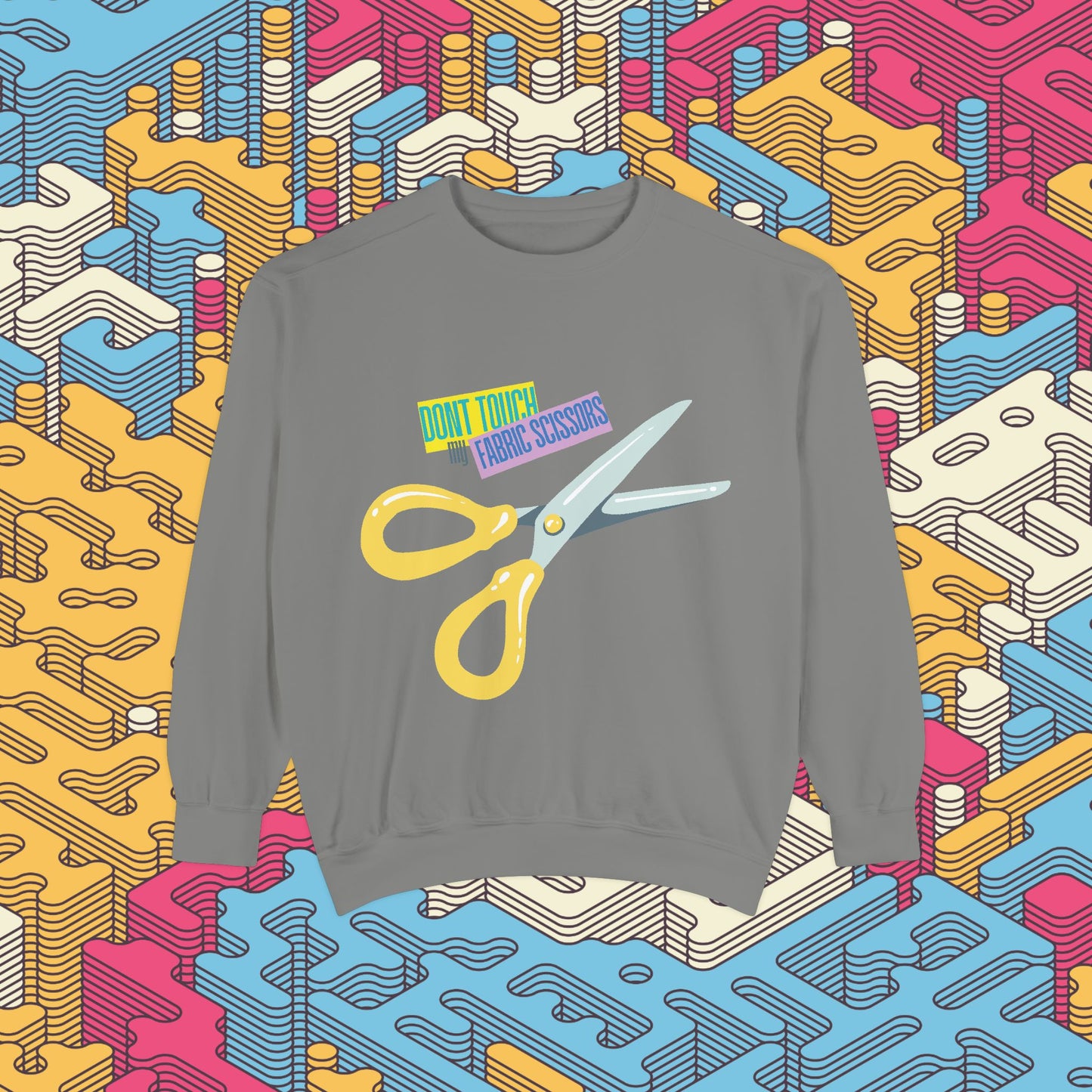Fabric Scissors Sweatshirt