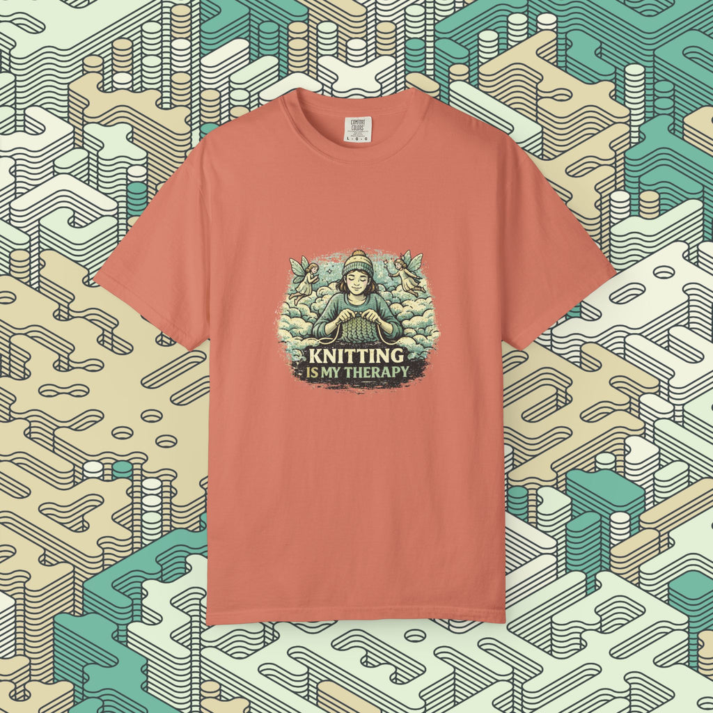 Knitting Is My Therapy T-Shirt
