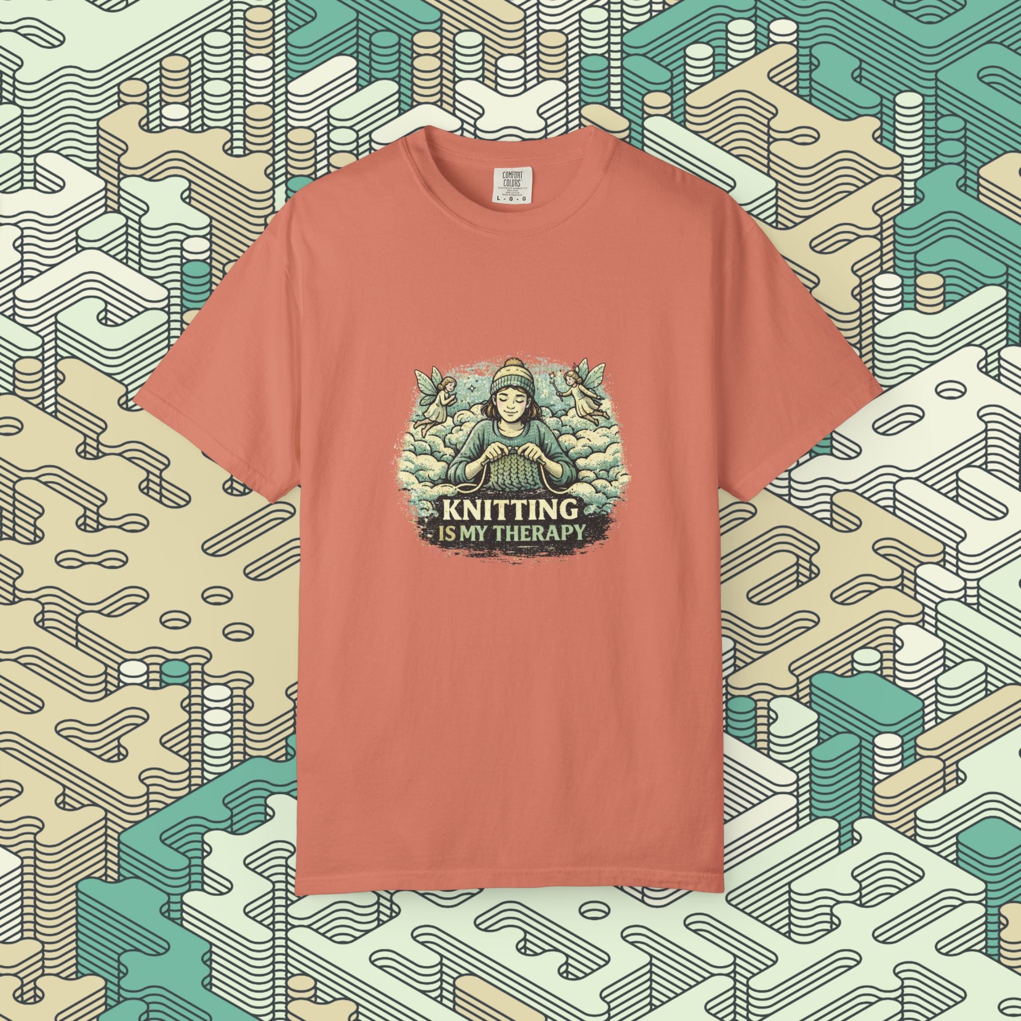 Knitting Is My Therapy T-Shirt