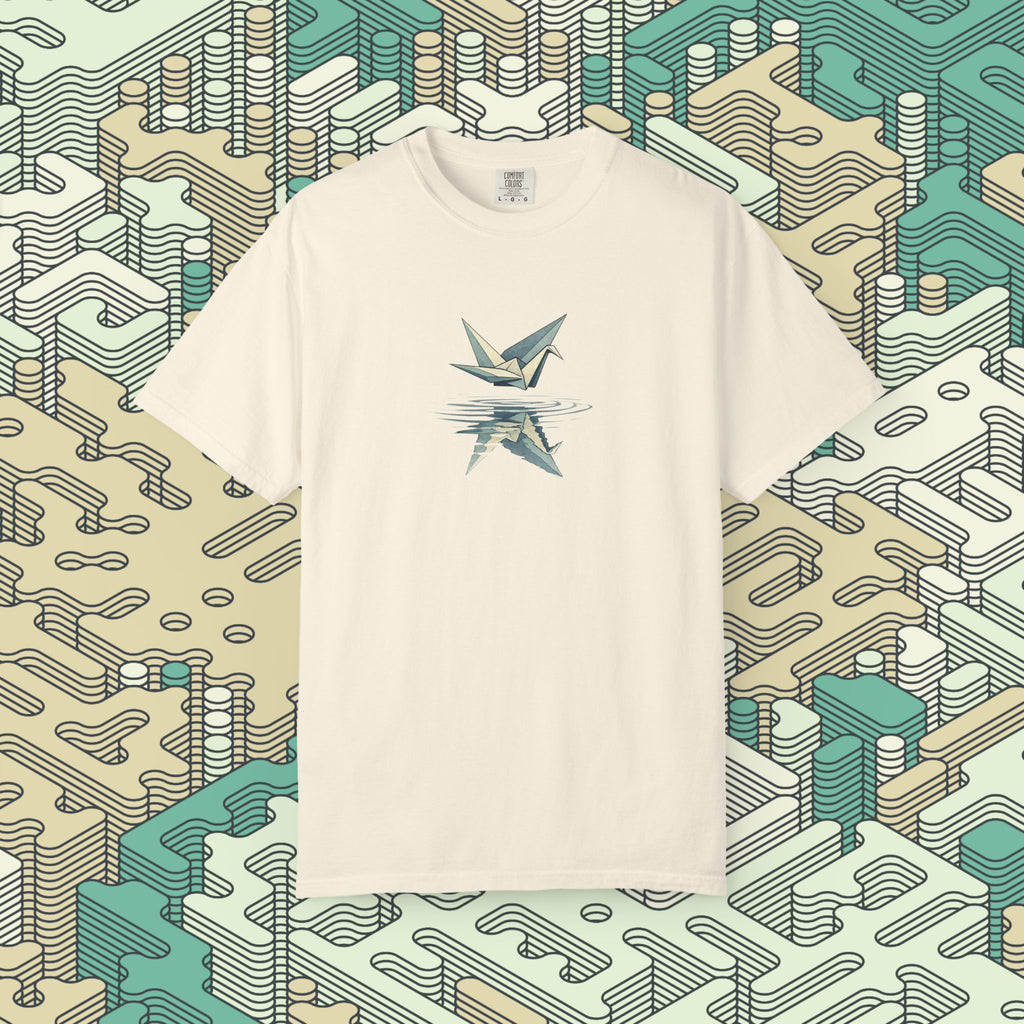 Swan Origami T-Shirt