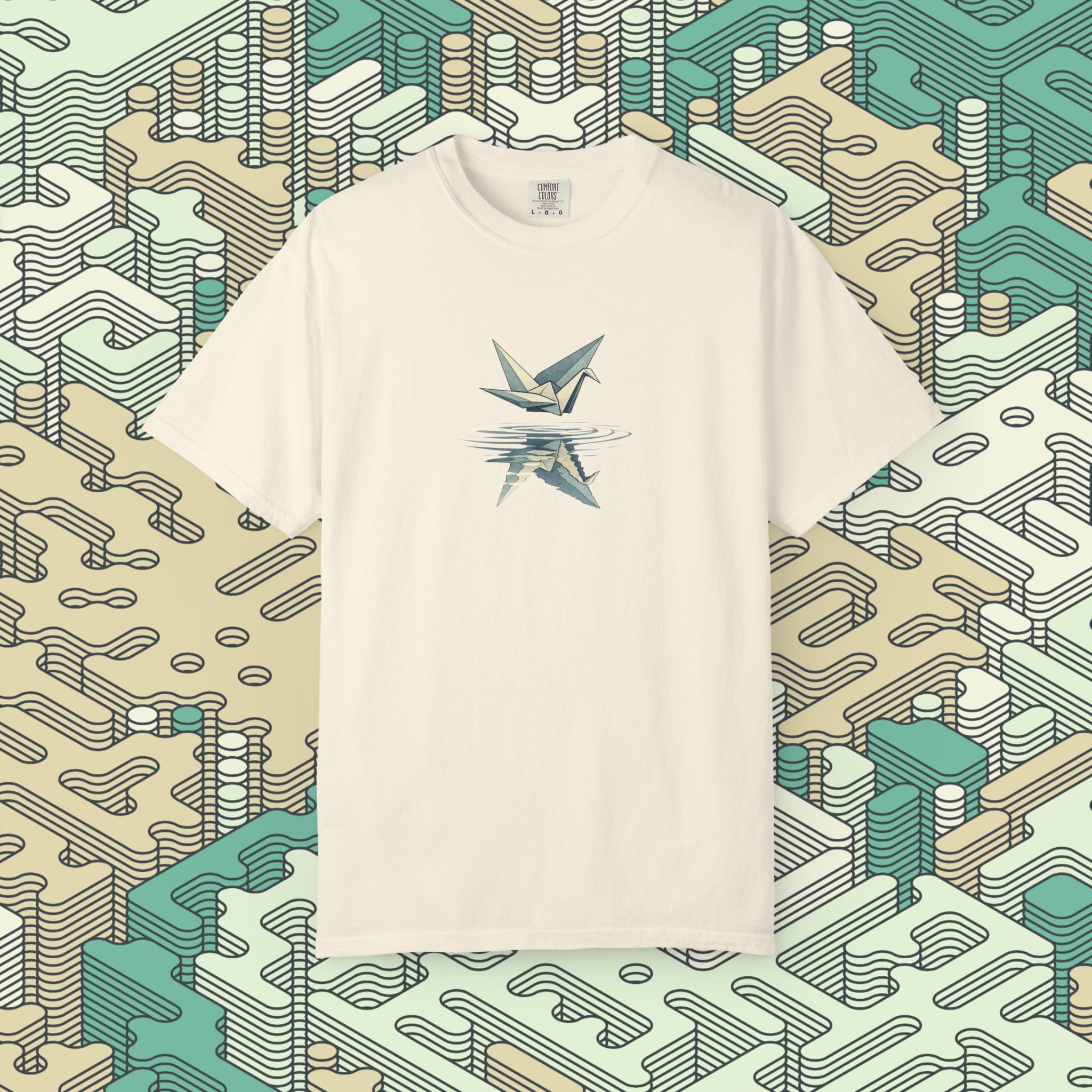 Swan Origami T-Shirt