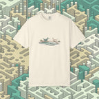 Origami Fishing Birds T-Shirt