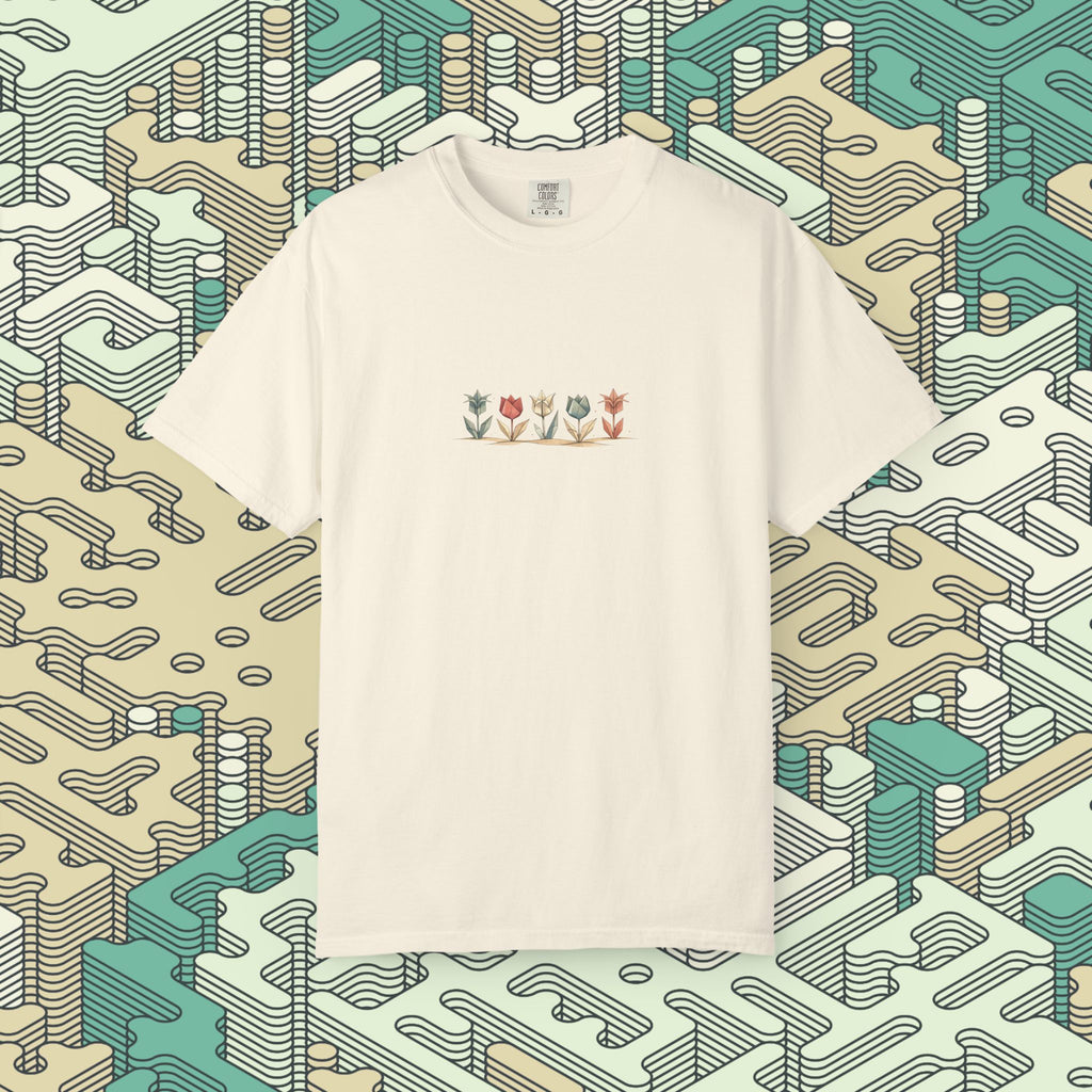 Origami Flowers T-Shirt