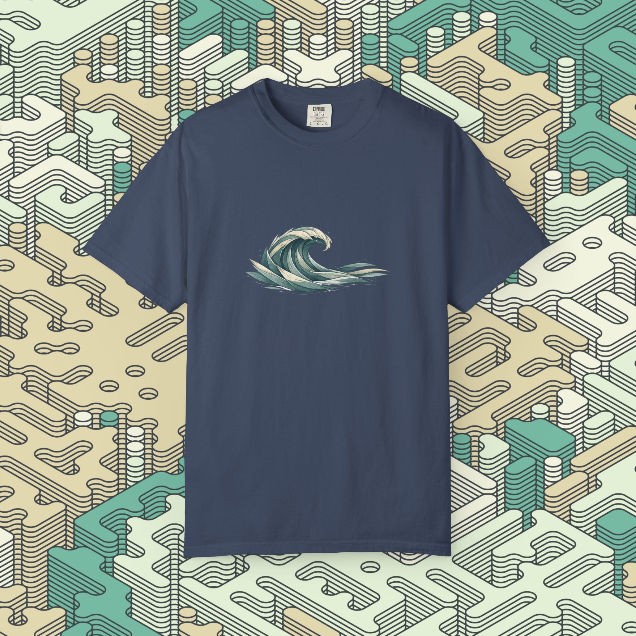 Origami Wave T-Shirt