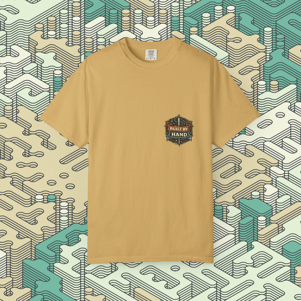 Built By Hand Badge T-Shirt