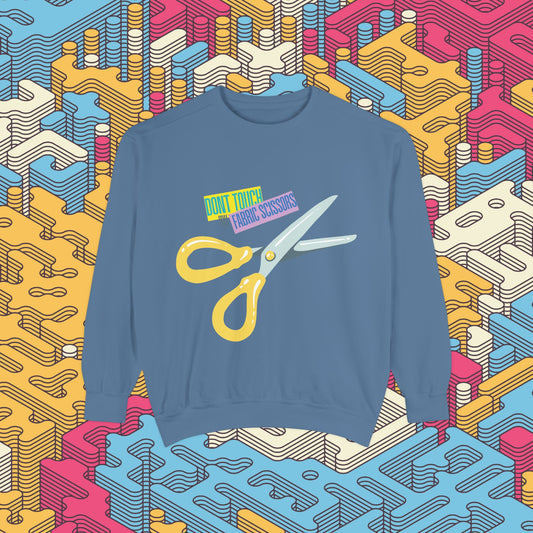 Fabric Scissors Sweatshirt