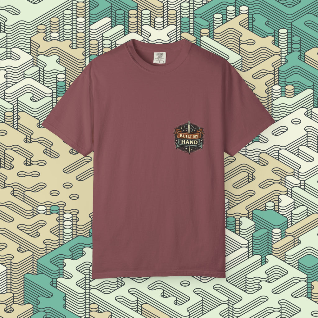 Built By Hand Badge T-Shirt