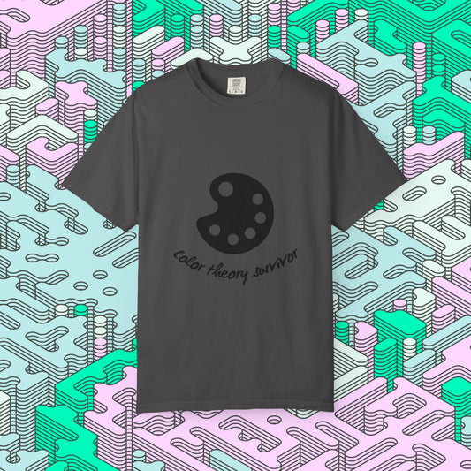 Color Theory Survivor Graphic Tee