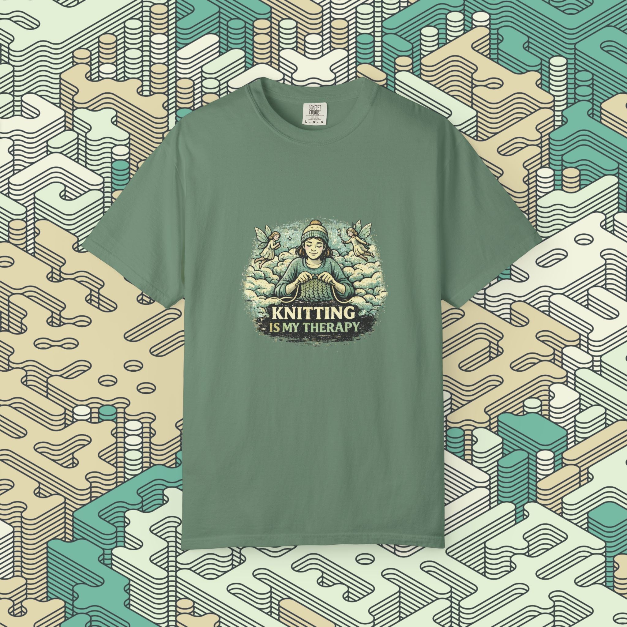 Knitting Is My Therapy T-Shirt