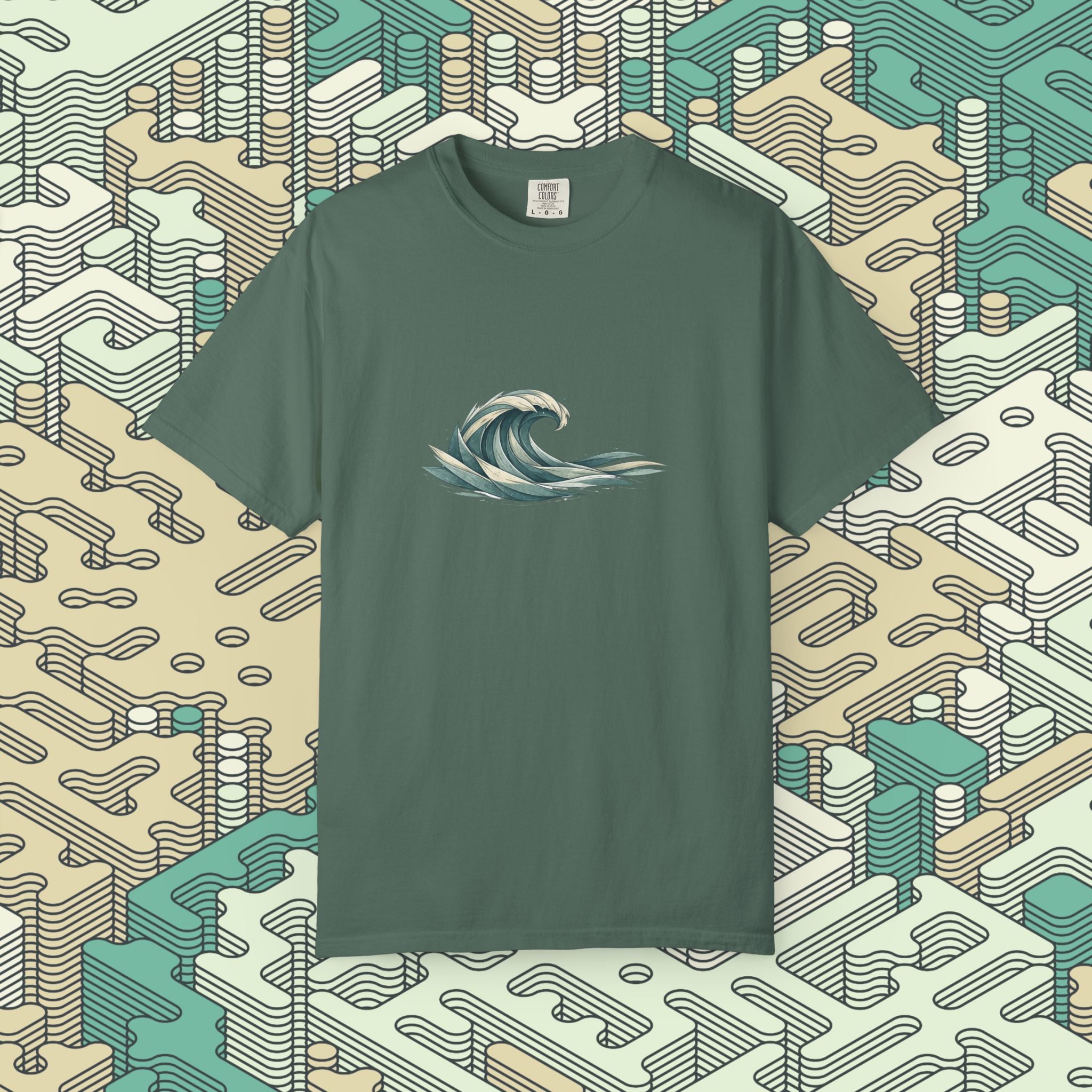 Origami Wave T-Shirt