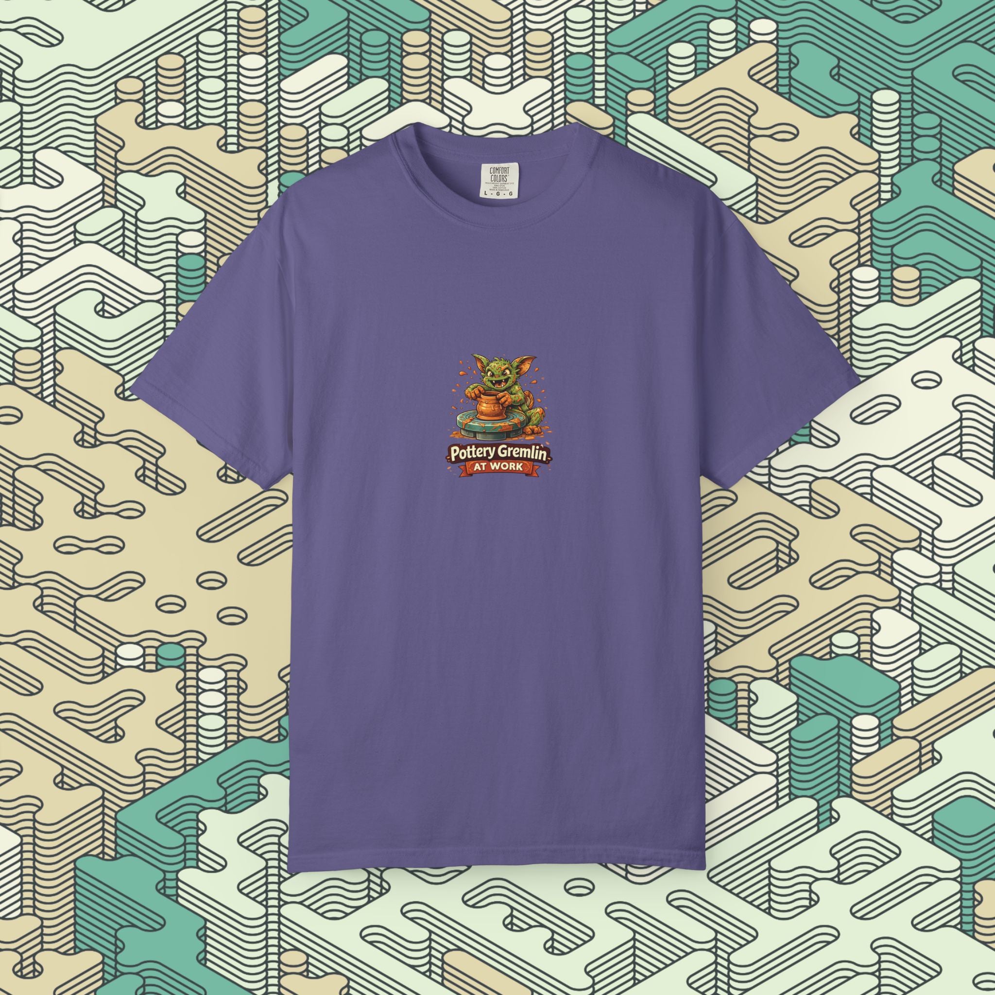 Pottery Gremlin At Work T-Shirt