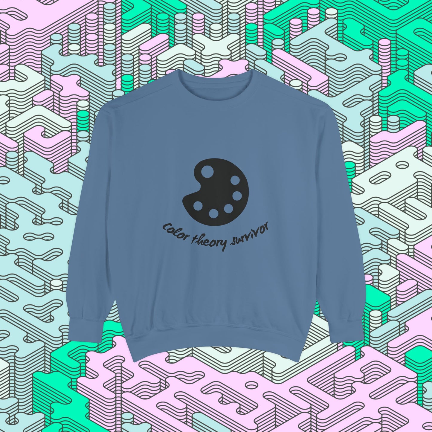 Color Theory Survivor Sweatshirt