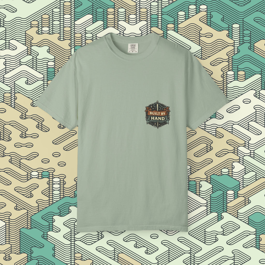 Built By Hand Badge T-Shirt