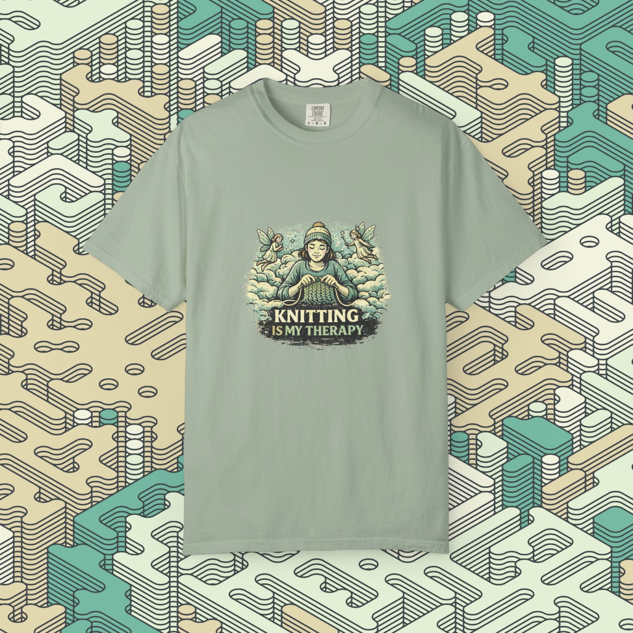 Knitting Is My Therapy T-Shirt