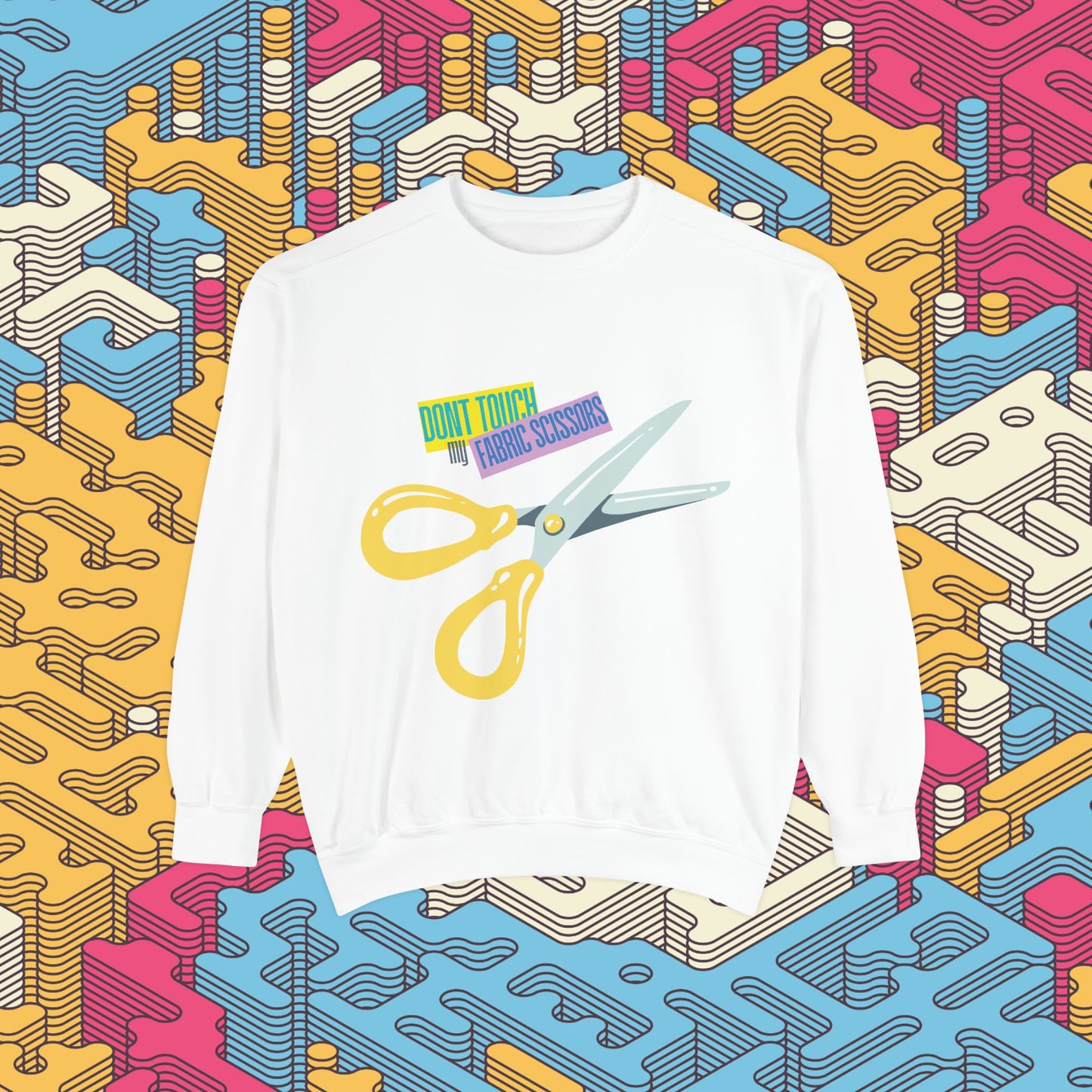 Fabric Scissors Sweatshirt