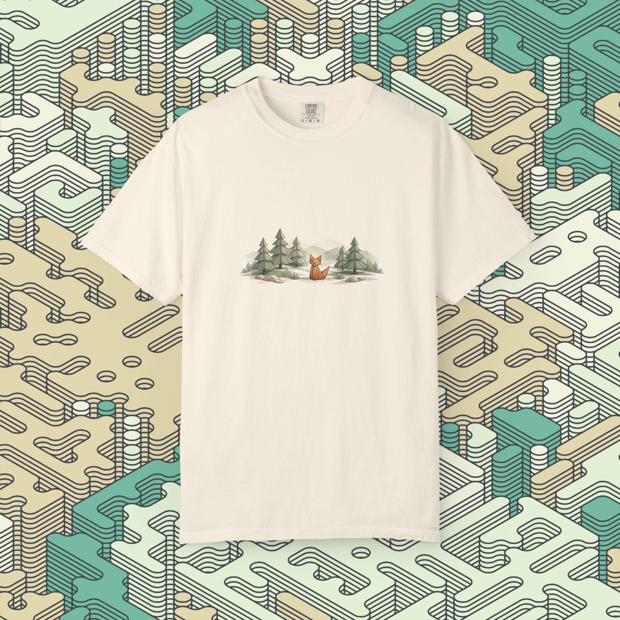 Origami Foxy Forest T-Shirt