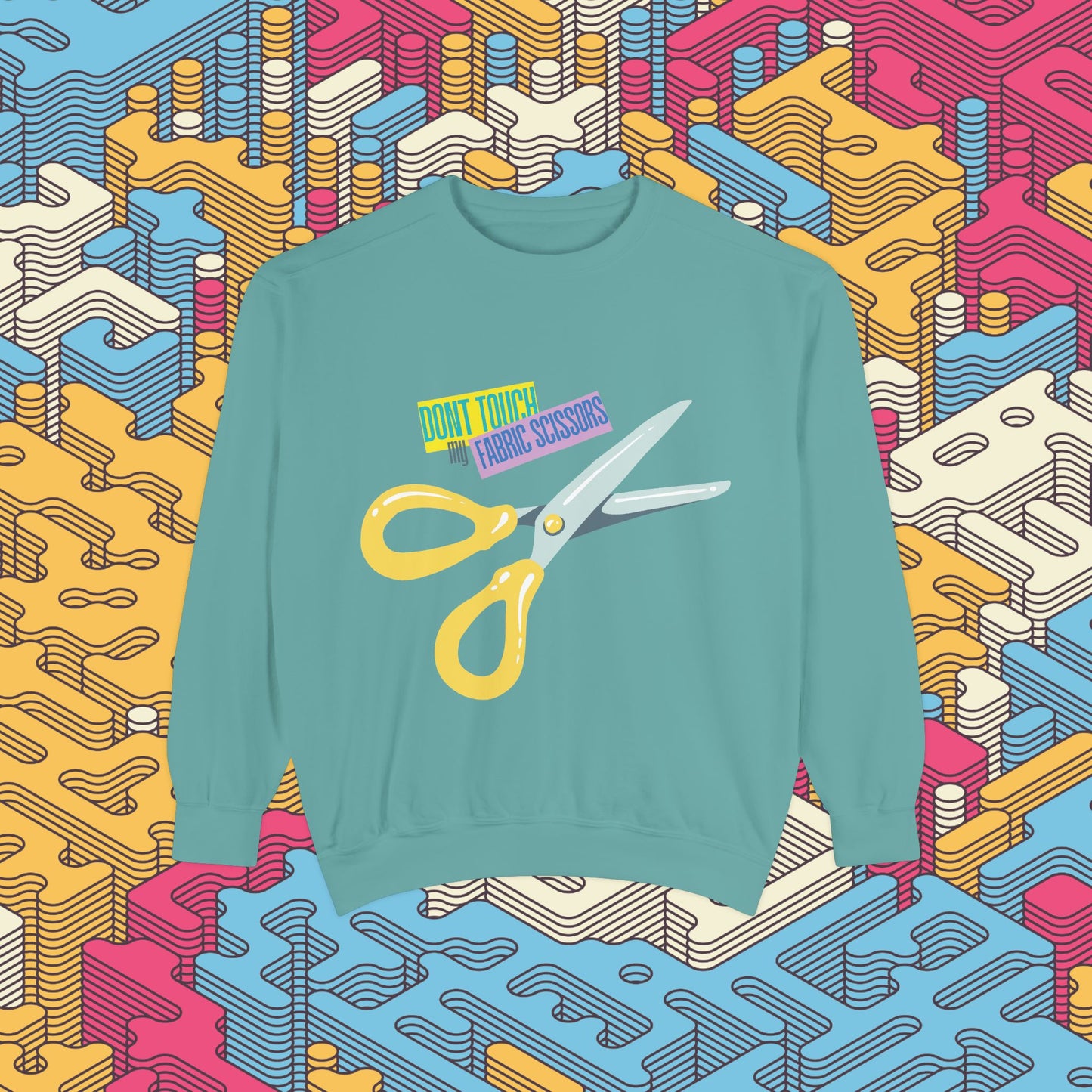 Fabric Scissors Sweatshirt