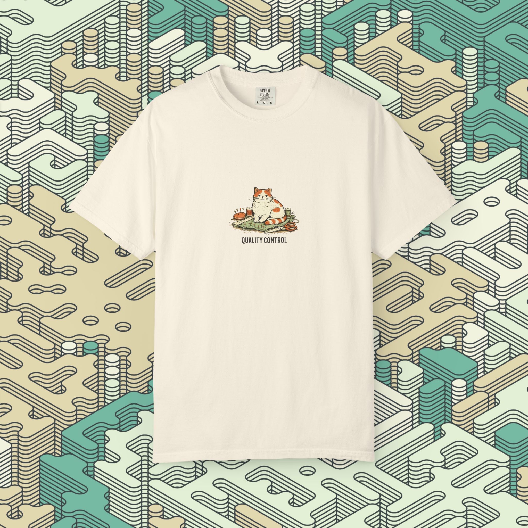 Quality Control Cat T-Shirt