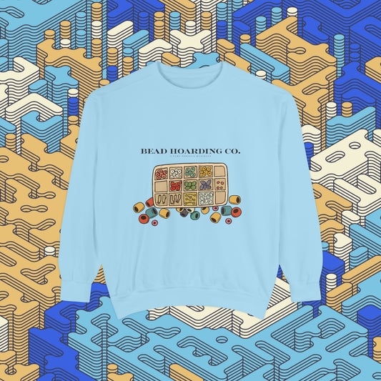 Bead Hoarding Co. Beads Illustration Sweatshirt